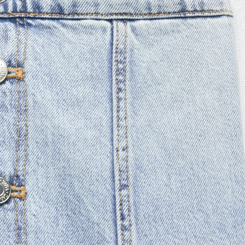 Denim Halter Top Jumpsuit.  Zara brand, and is a size XL.